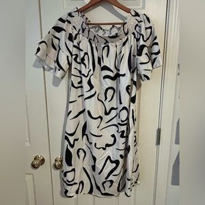 Off the shoulder dress